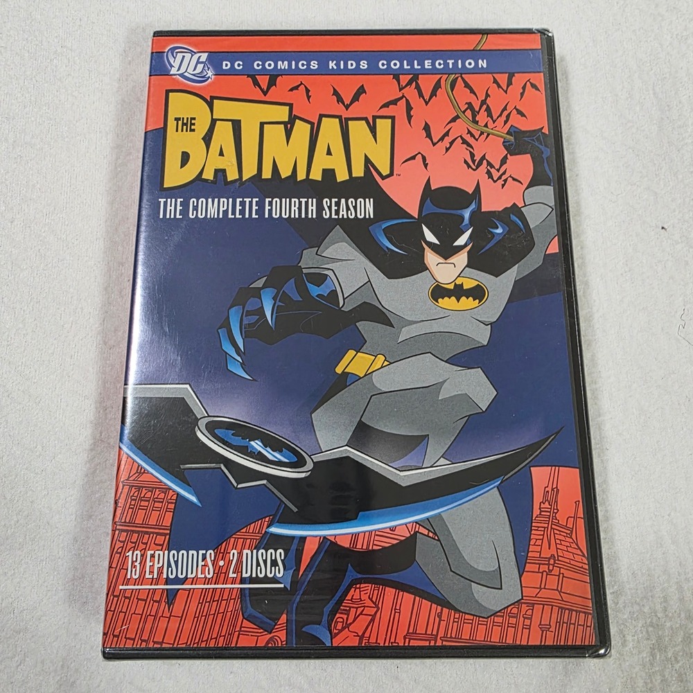 The Batman The Complete Fourth Season DVD 2-Disc Set DC Comics Kids Collection
